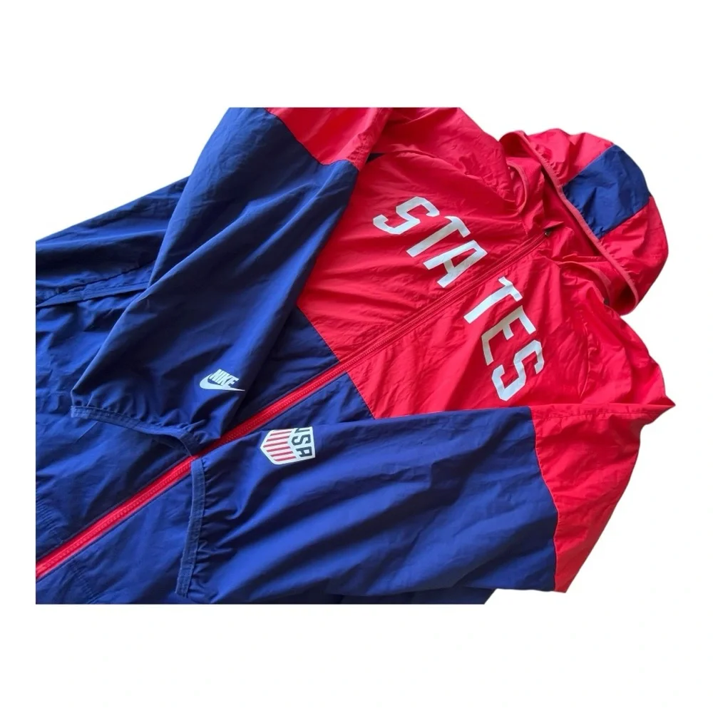 Nike Men's USA Water-Repellent Soccer Full Zip Jacket Size XL